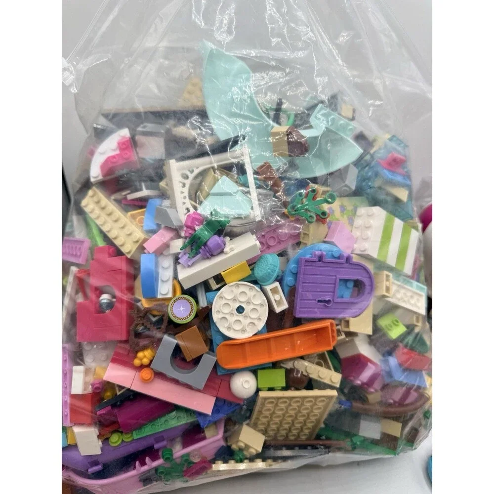 Huge Lego Friends & More Loose Lot w/ Minifigures 7.6lbs : Horses Barn Balloon +
